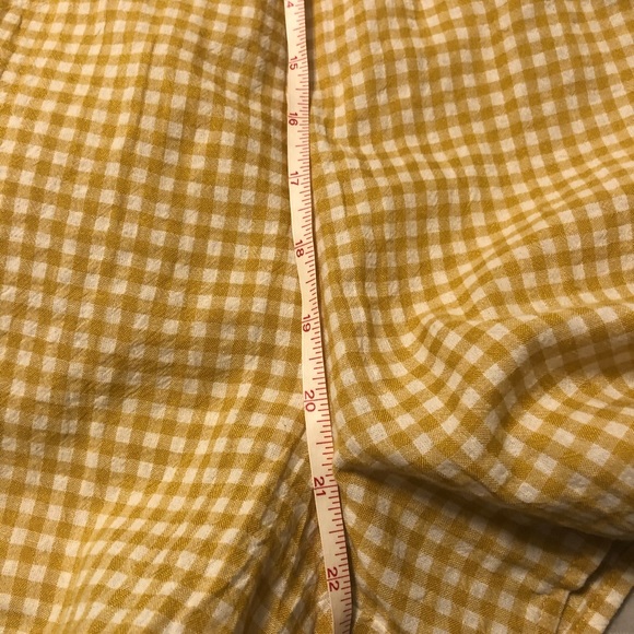 Yellow gingham romper - Picture 5 of 8